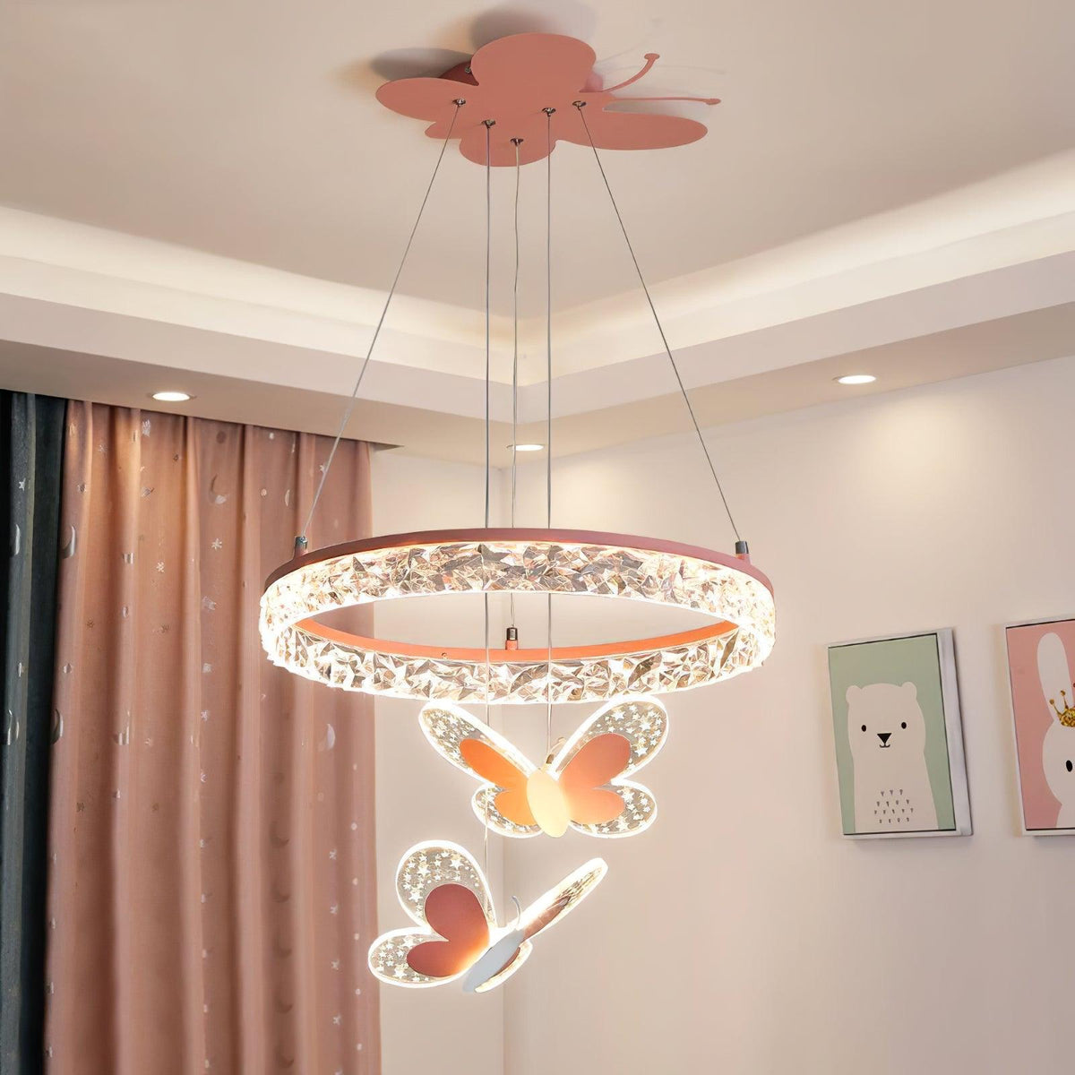 Orlina Acryl-Industrielle Pendelleuchte