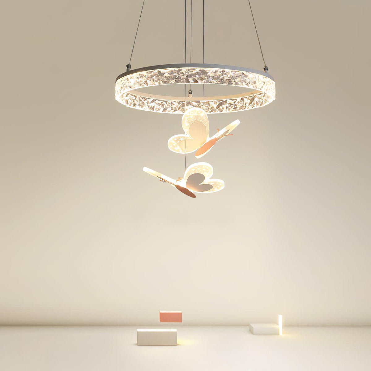 Orlina Acryl-Industrielle Pendelleuchte
