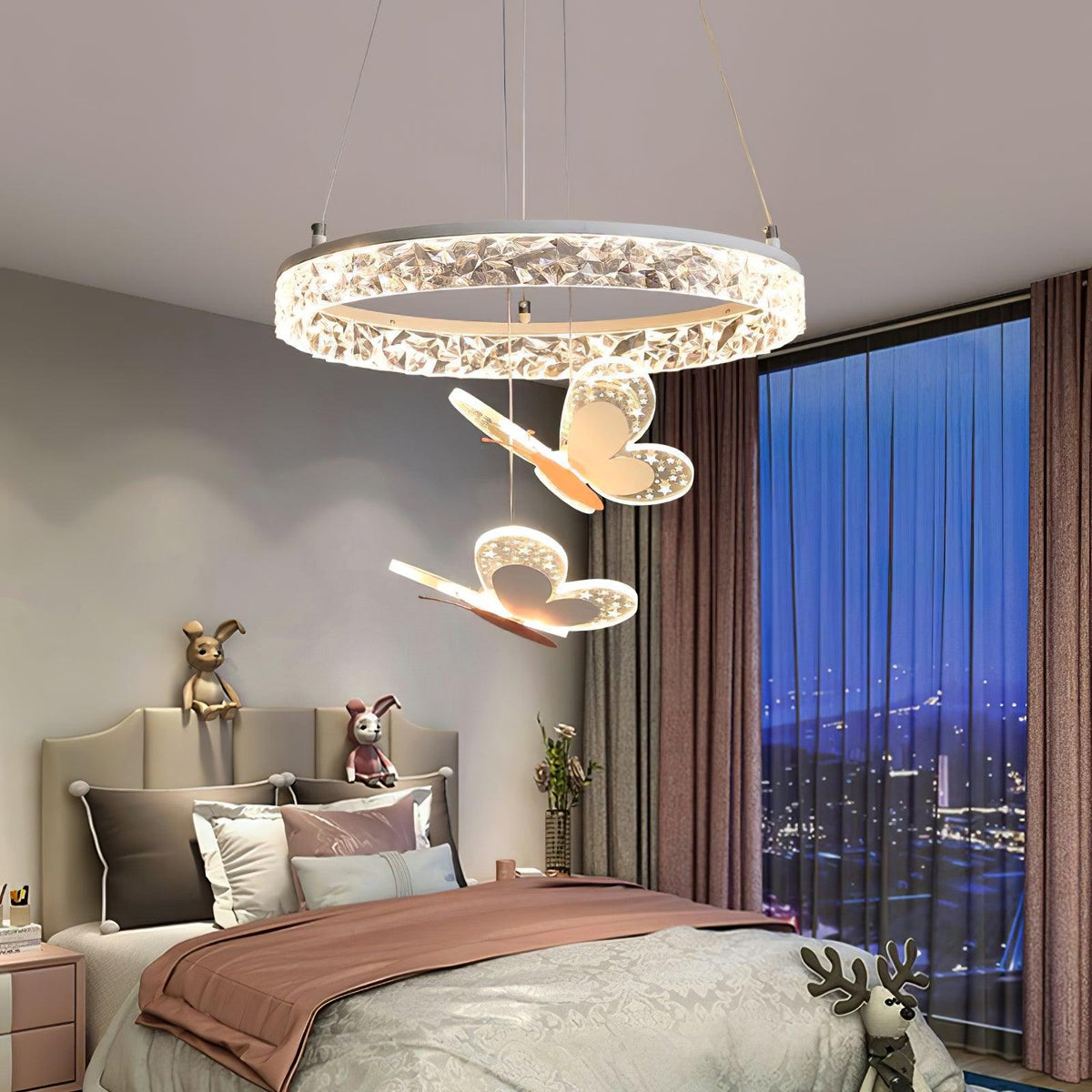 Orlina Acryl-Industrielle Pendelleuchte