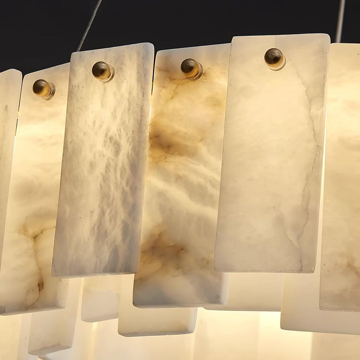 Vodore Alabaster Pendelleuchte