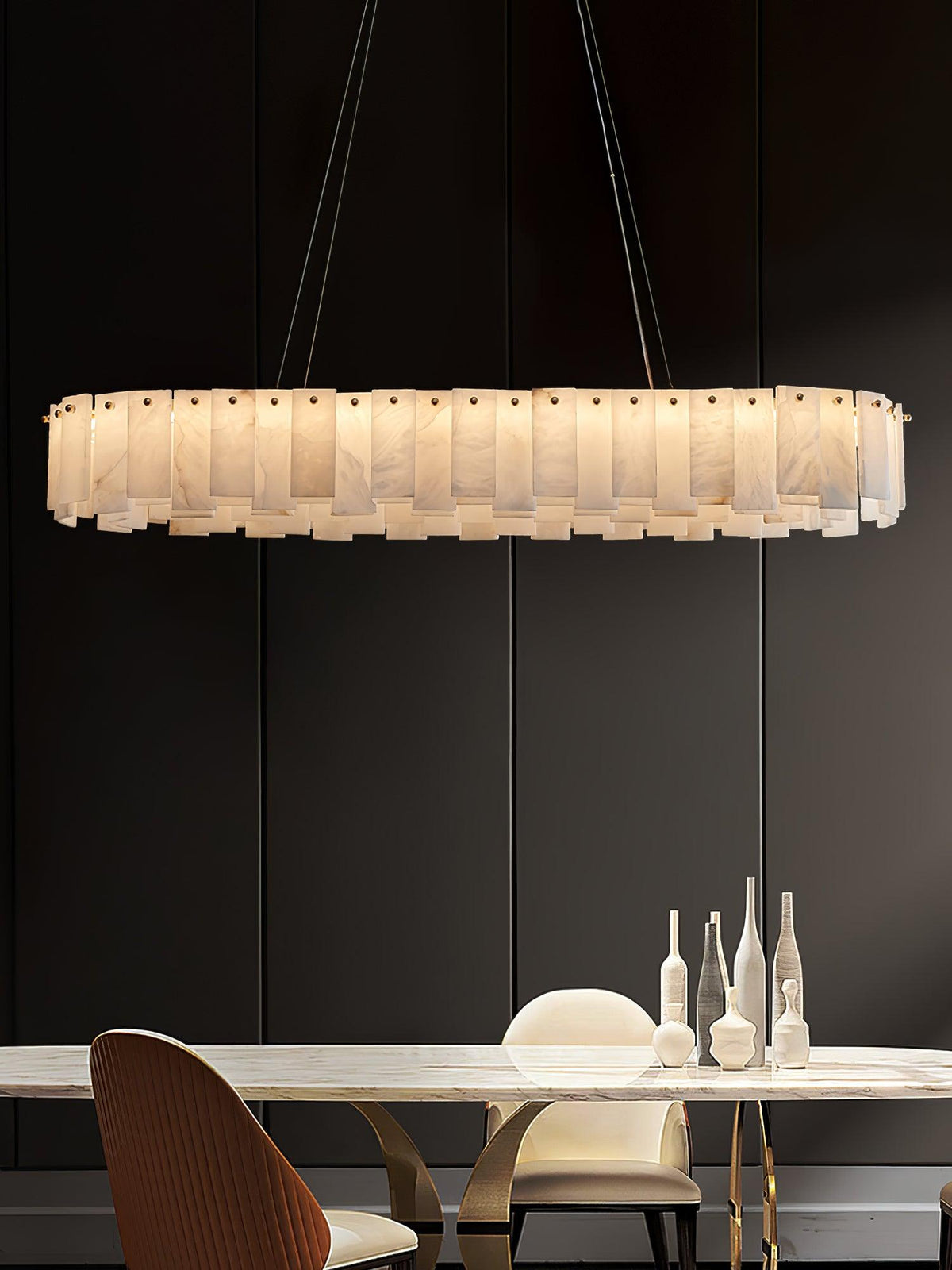Vodore Alabaster Pendelleuchte