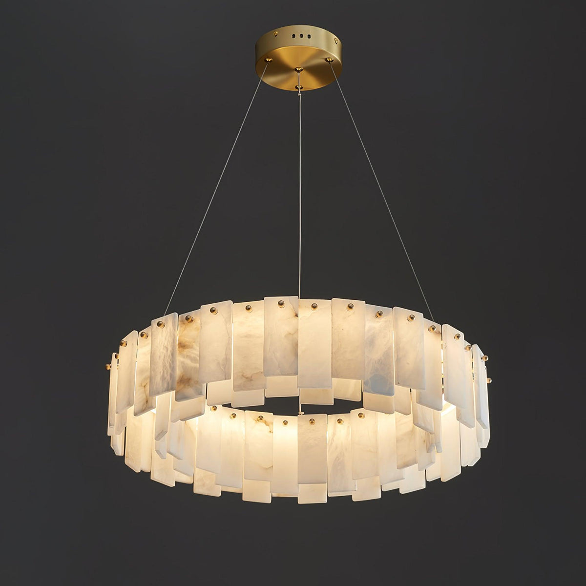 Vodore Alabaster Pendelleuchte