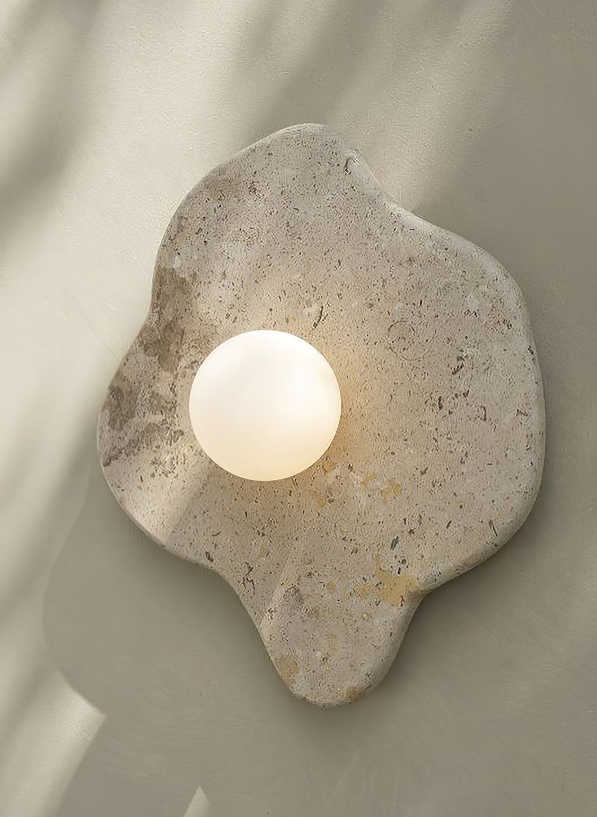 Bloom Rustic Marmor-Wandleuchte