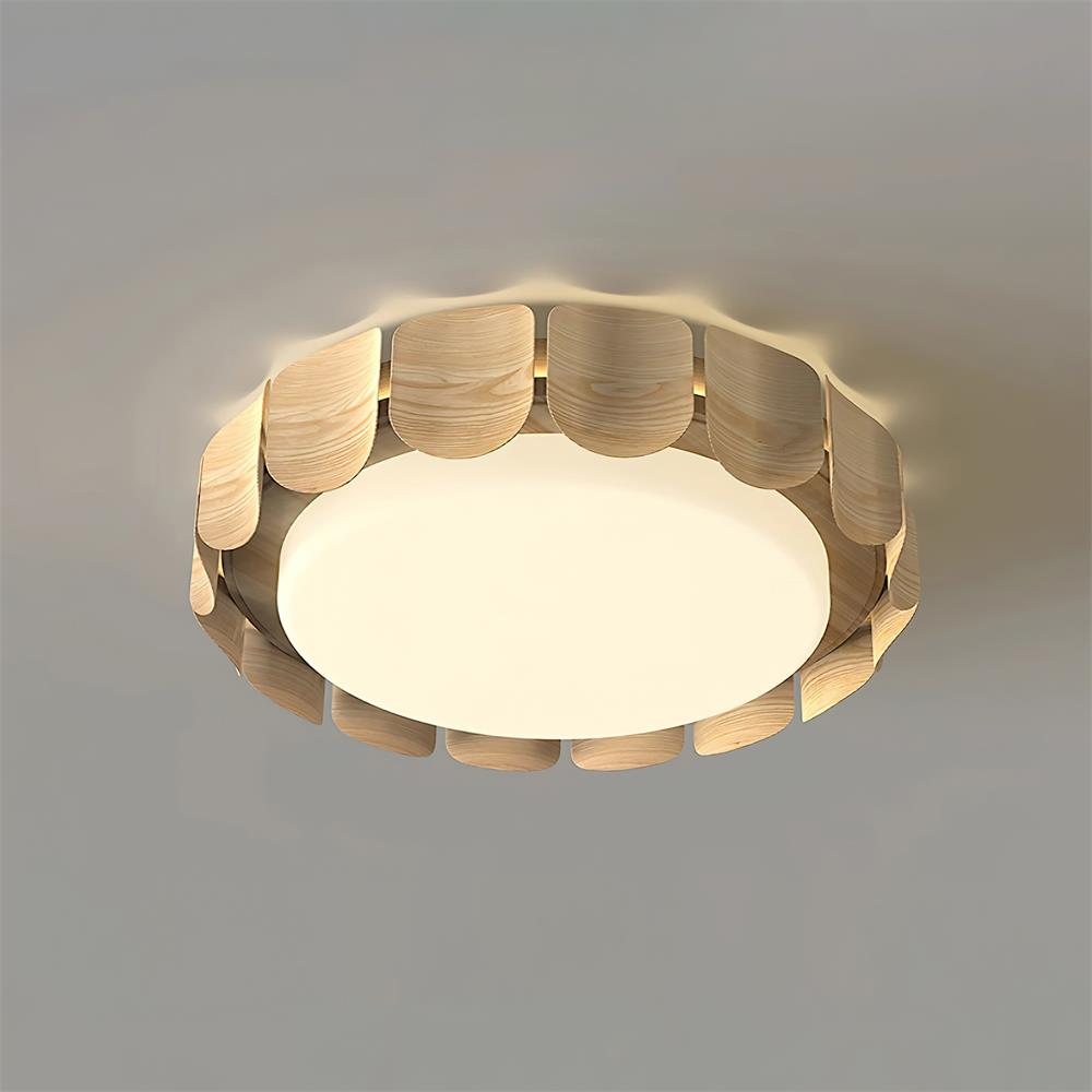 Ardura Walnuss LED Deckenleuchte