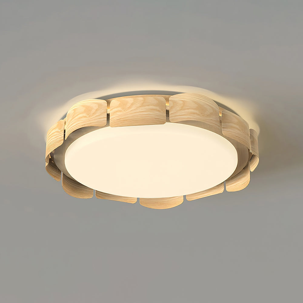 Ardura Walnuss LED Deckenleuchte