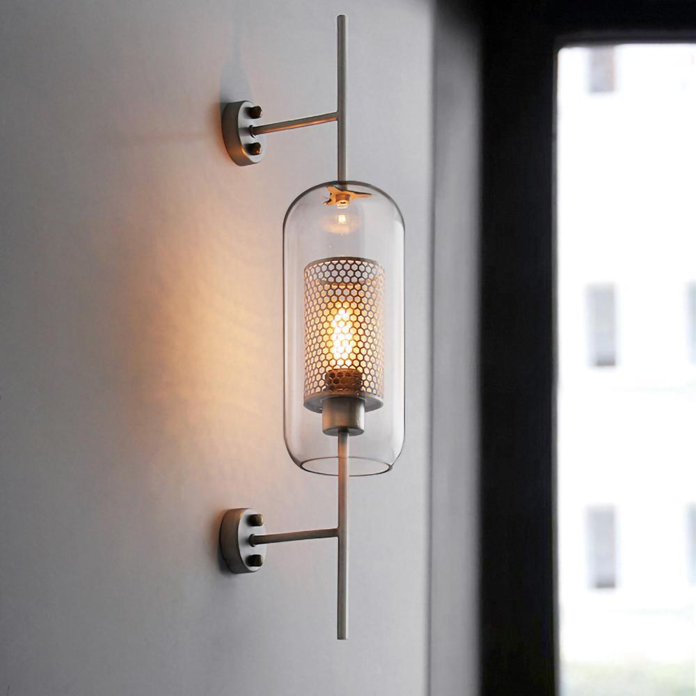 Peta Premium zeitgenössische Kunstglas-Wandleuchte