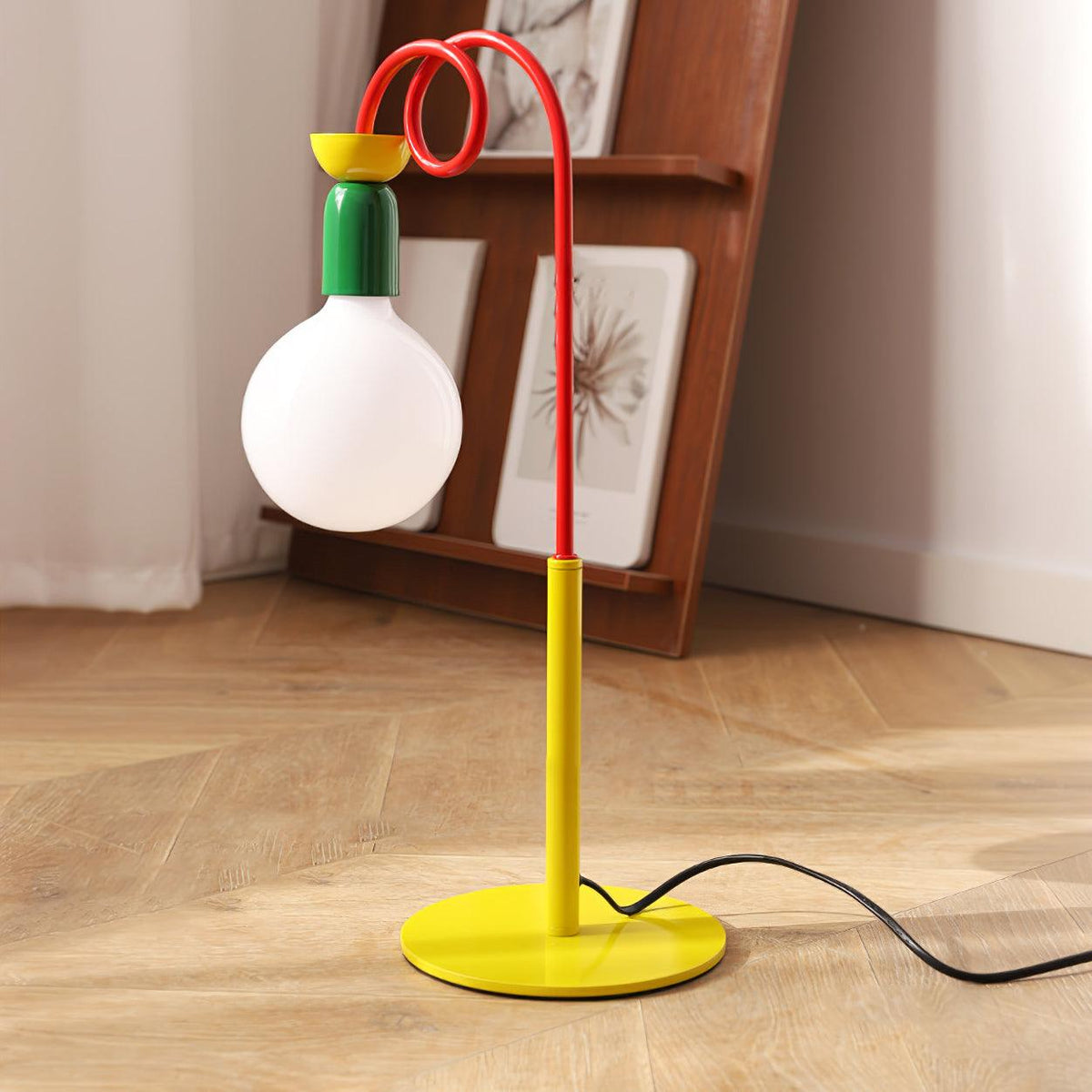 Trilo Tischleuchte aus Glas in Spielvergnügen