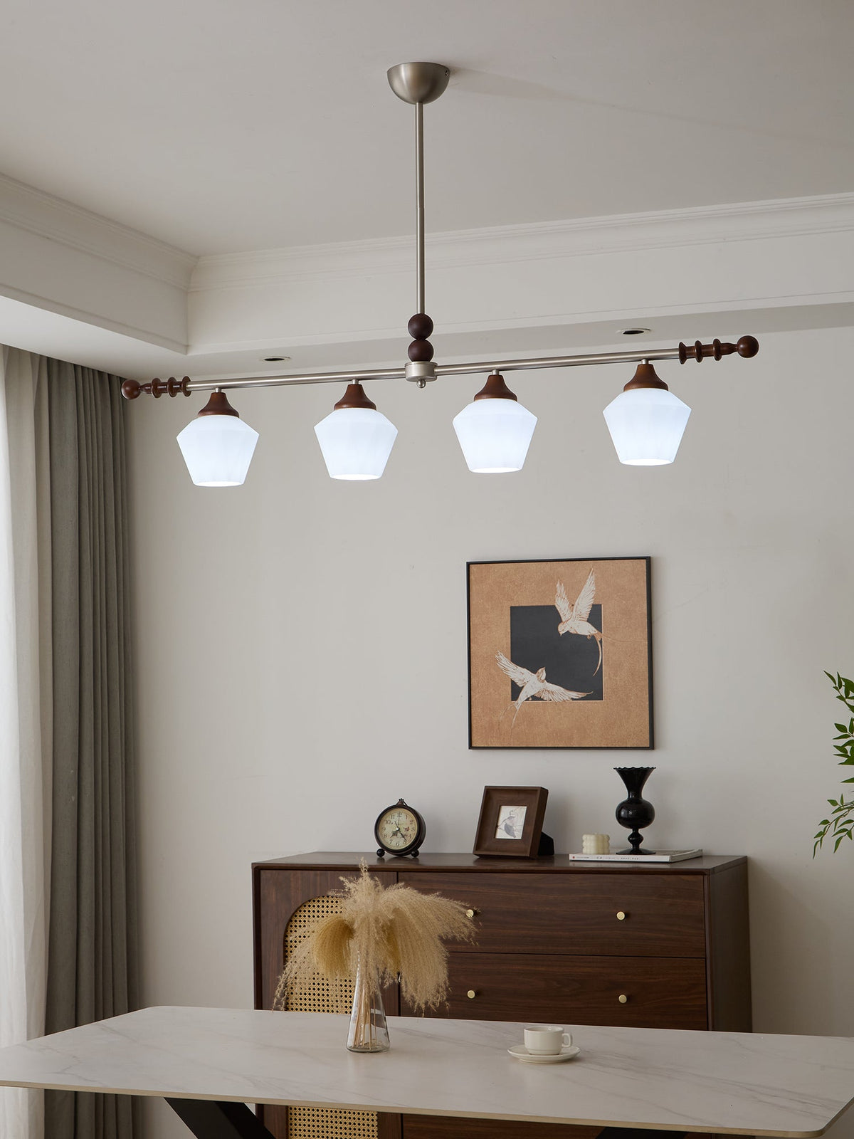 Vosole Kronleuchter im traditionellen Vintage-Stil aus Holz