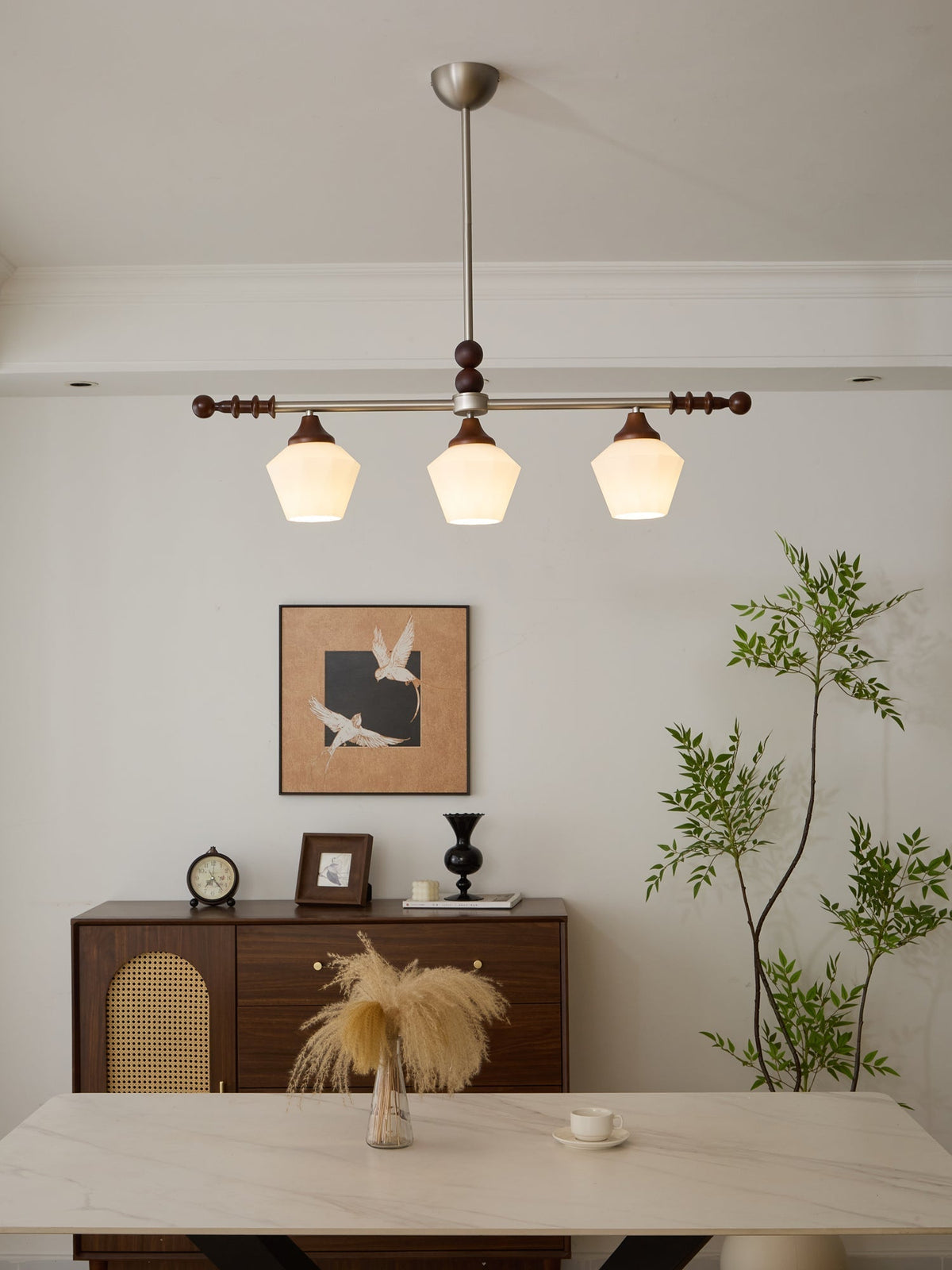 Vosole Kronleuchter im traditionellen Vintage-Stil aus Holz