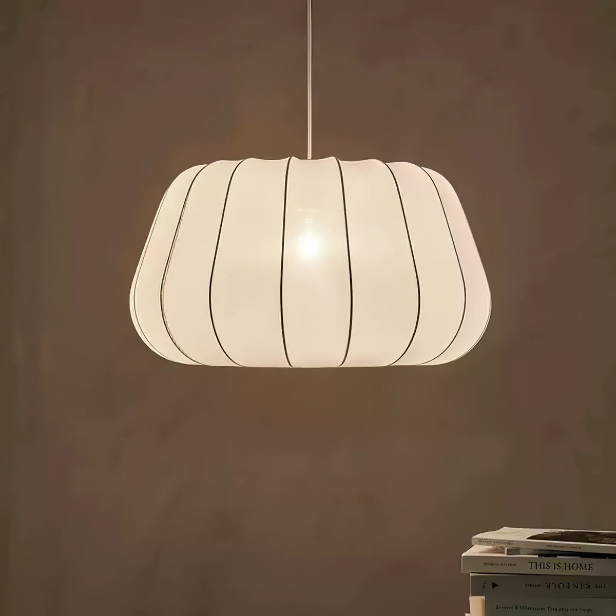 Zenell Elegance Cloud-Stoff-Pendelleuchte