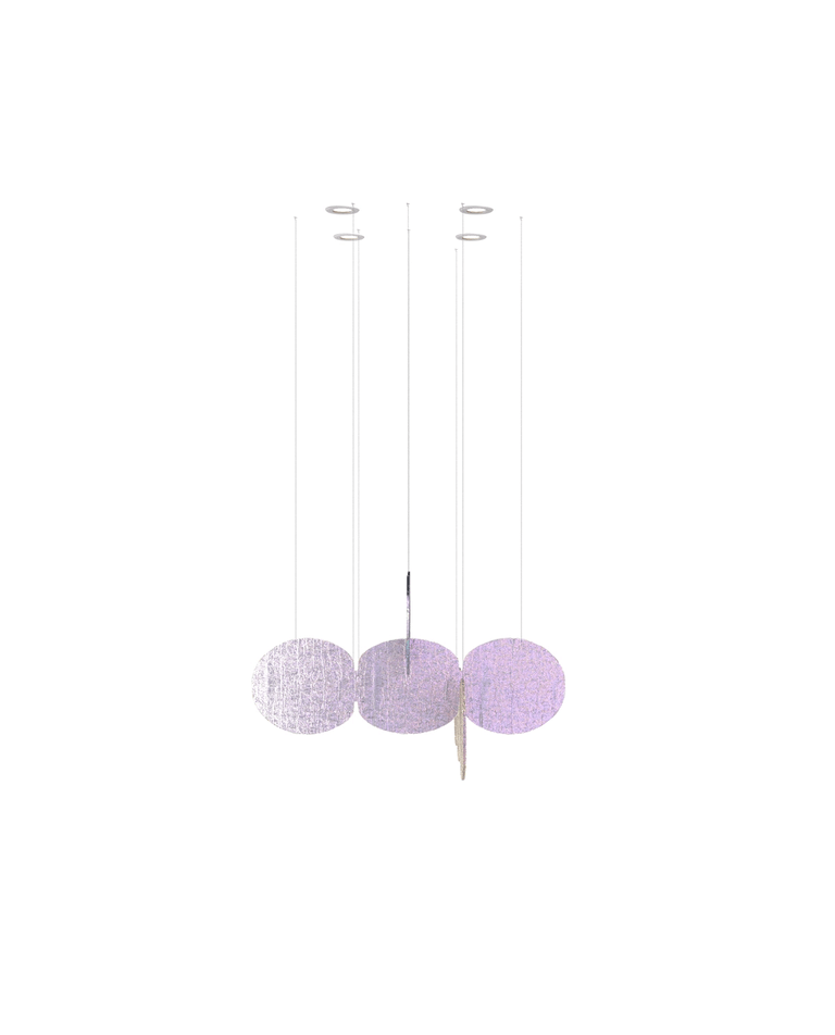 Nimbus Kronleuchter Clouds Iridescent Disc