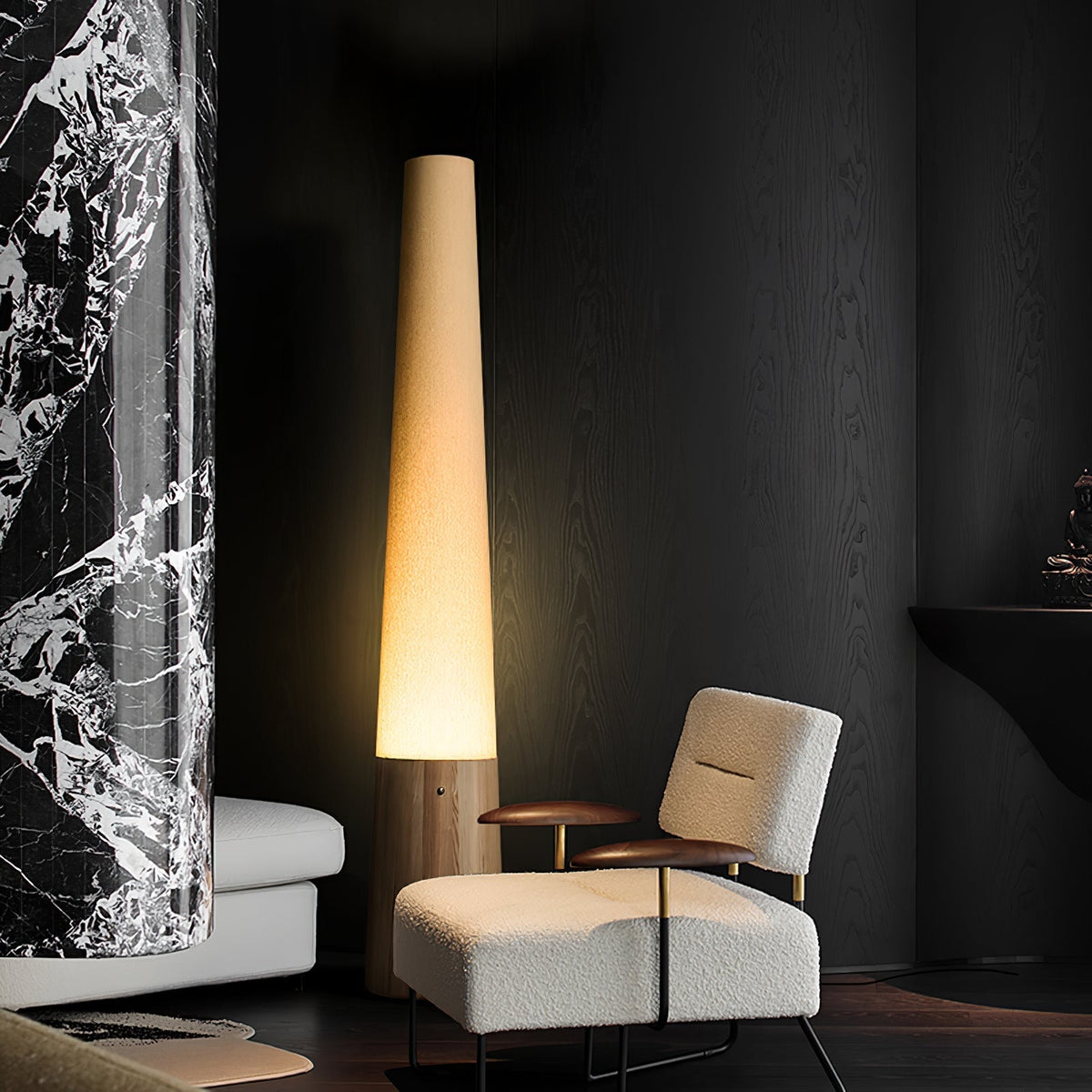 Glow Stehleuchte aus Holz