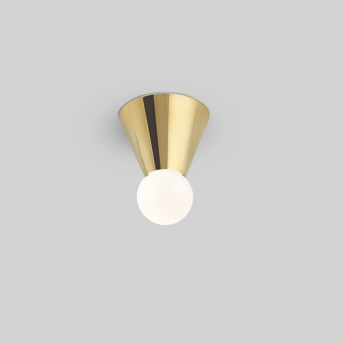 Nycareth moderne minimalistische Deckenleuchte aus Glas