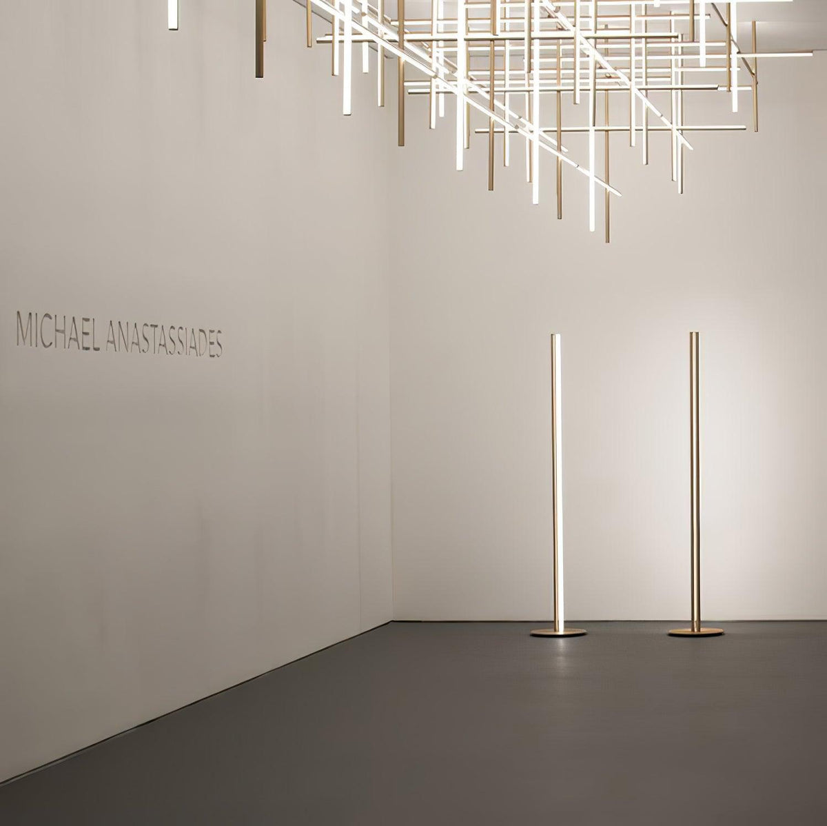Zesoril moderne Aluminium-Tischlampe
