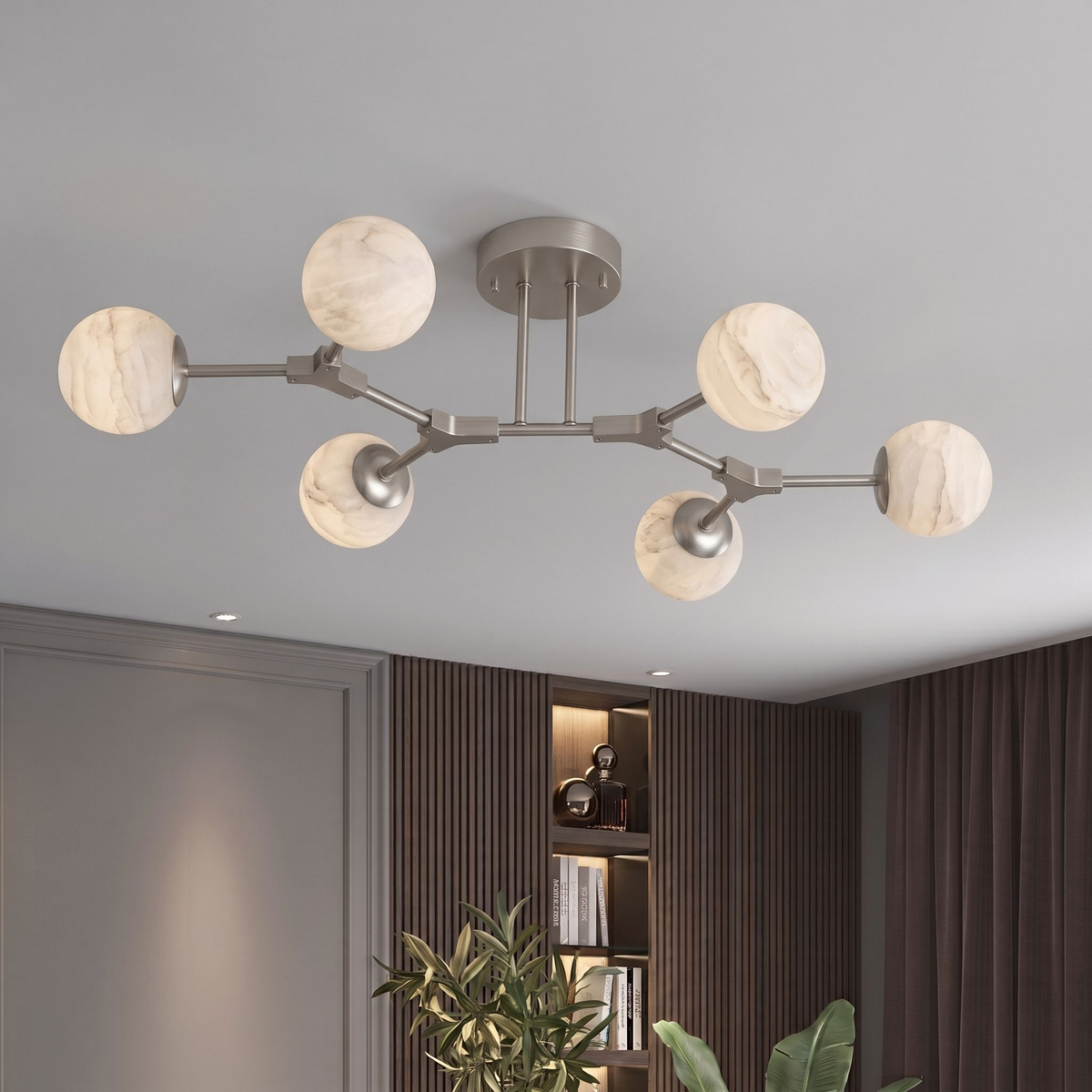 Haverhurst Alabaster-Kronleuchter
