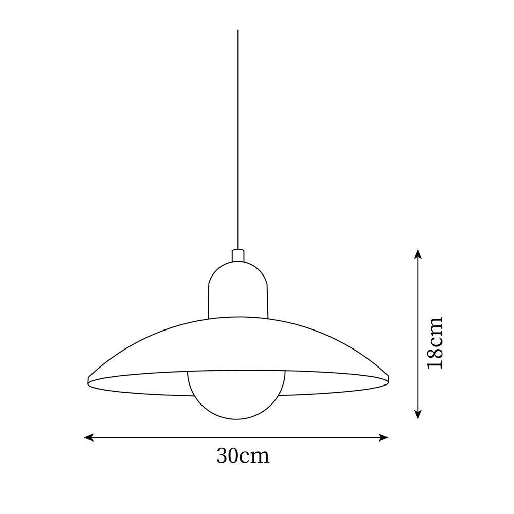 Norrin Dome Pendelleuchte
