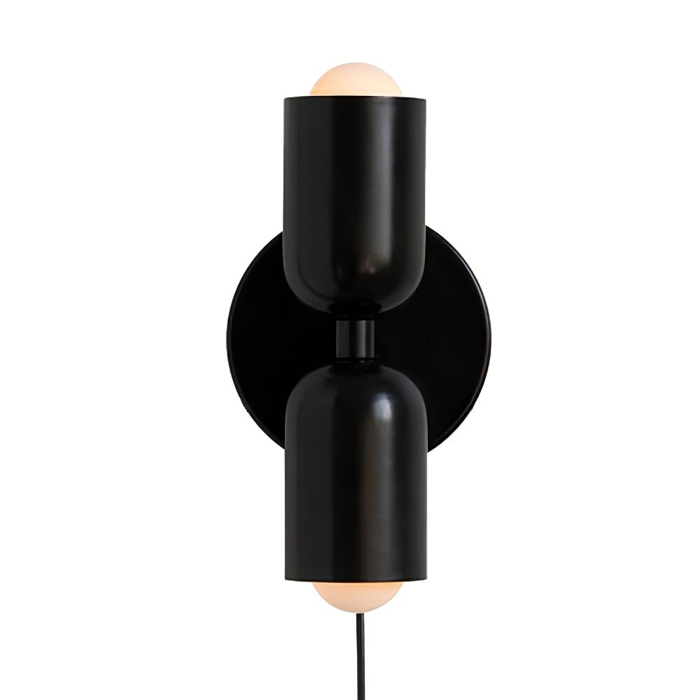 Teriielle Wandleuchte Grün Schwarz Minimalistisch Mit Stecker