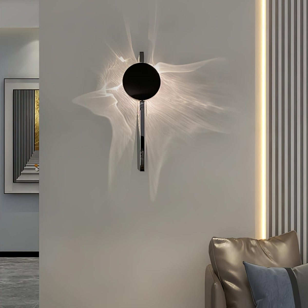 Walo kreative Licht-und-Schatten-Wandleuchte