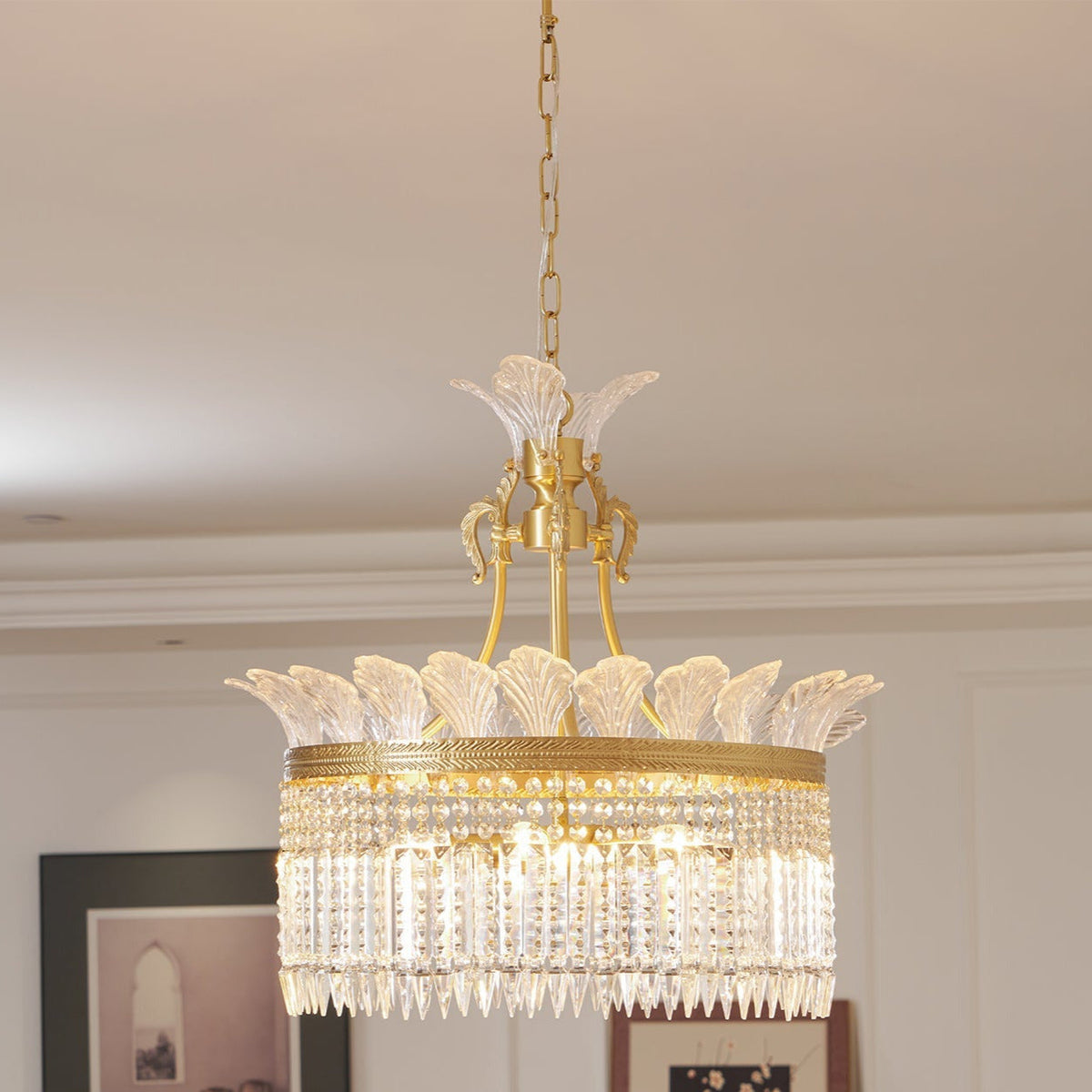 Miles Luxuriöser Kronleuchter im French-Empire-Landhausstil