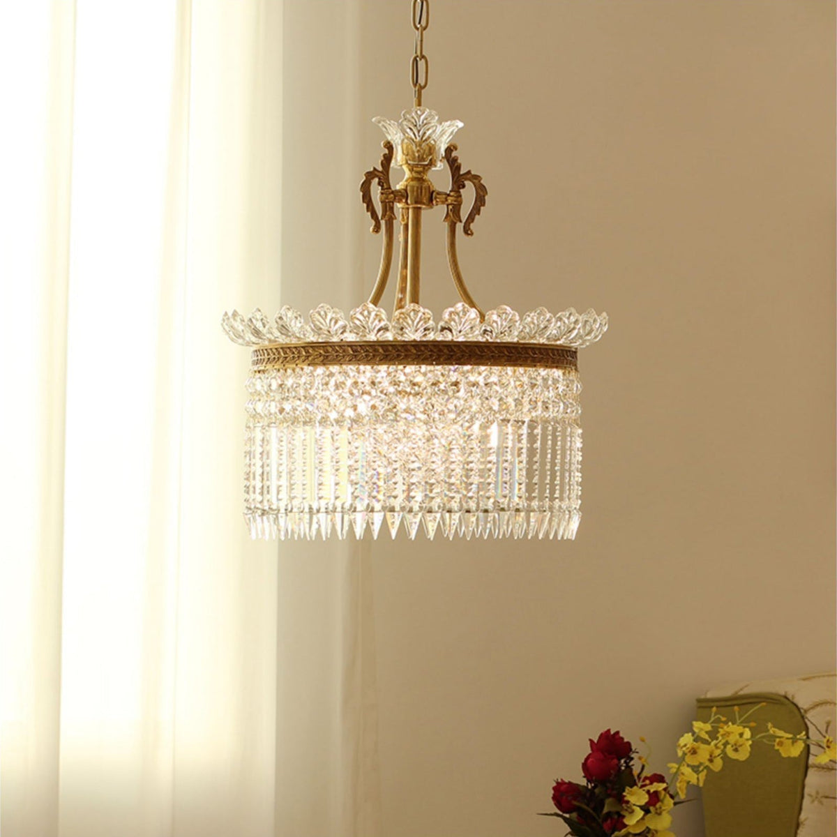 Miles Luxuriöser Kronleuchter im French-Empire-Landhausstil