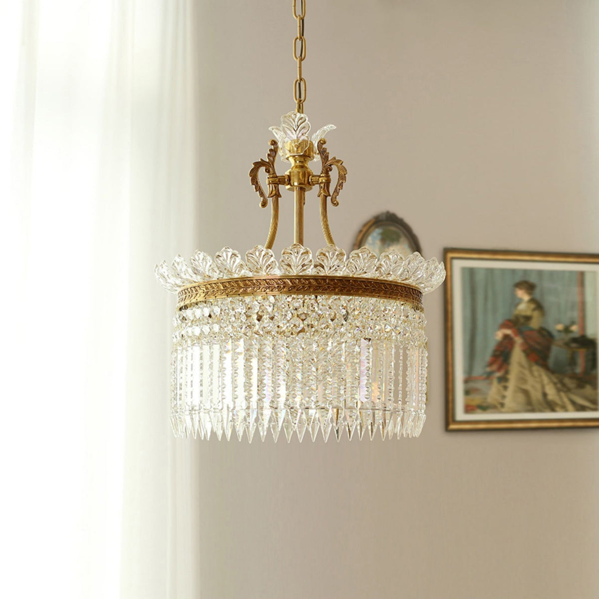 Miles Luxuriöser Kronleuchter im French-Empire-Landhausstil
