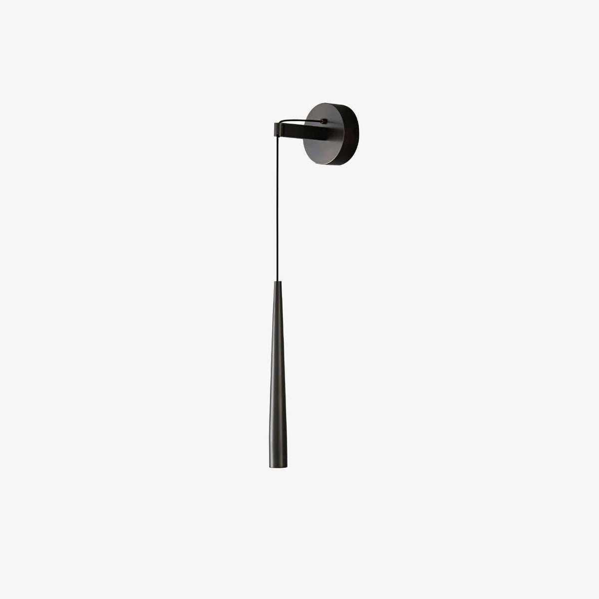 Dava zeitgenössische minimalistische konische Kristall-Wandleuchte
