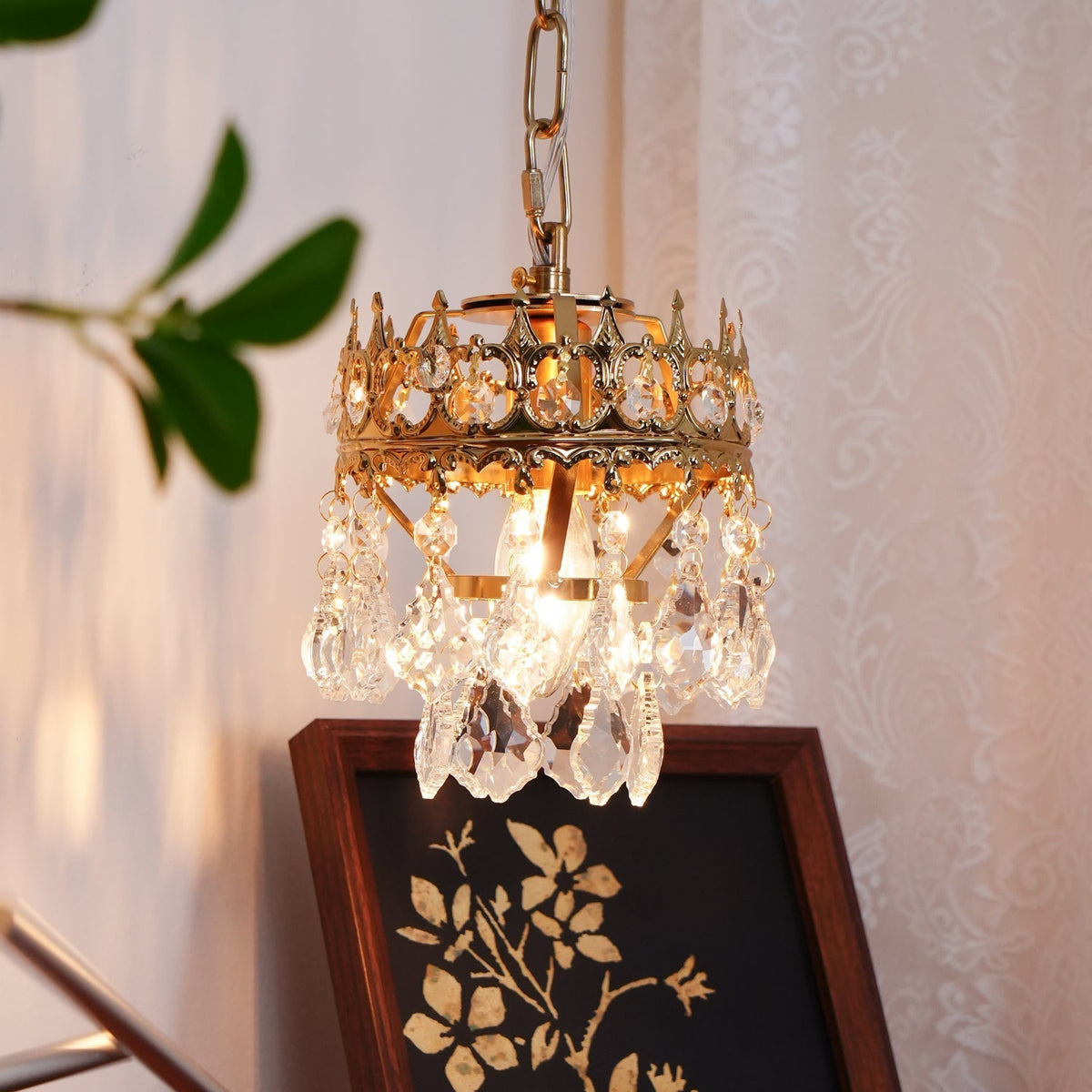 Ivmarila Wandleuchte aus Kristall im nordischen Kunststil Kronleuchter-Design