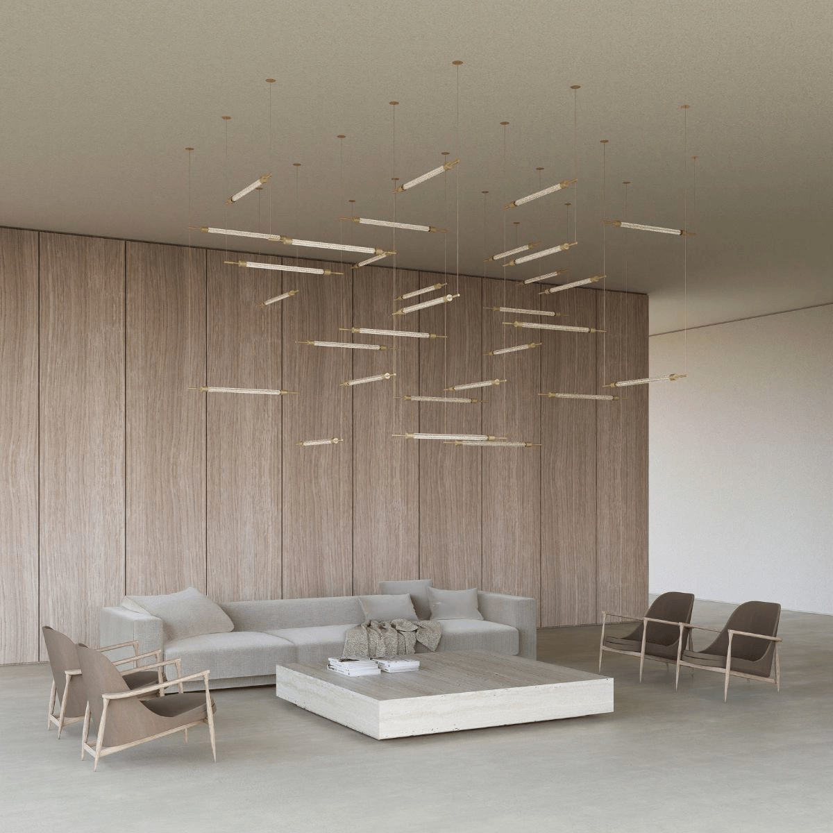 CrystalGrid Kronleuchter Architekturmatrix anpassen