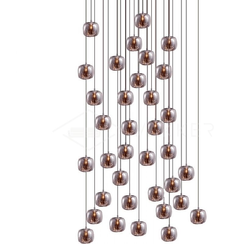 Glowcube Kronleuchter modern Kristall