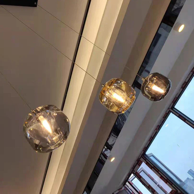 Glowcube Kronleuchter modern Kristall