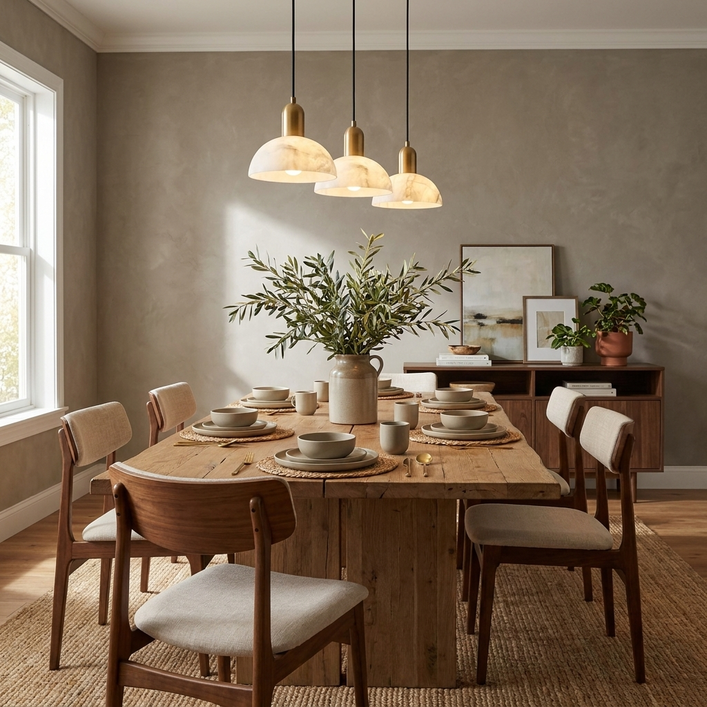 Keldenford Alabaster-Pendelleuchte