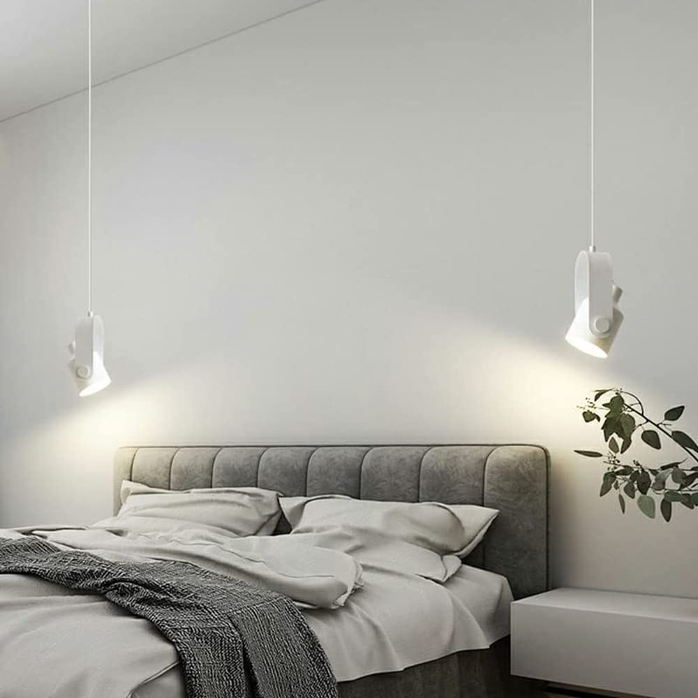 Valentina Modern LED Pendelleuchte Schwarz Metall Schlaf Wohnzimmer