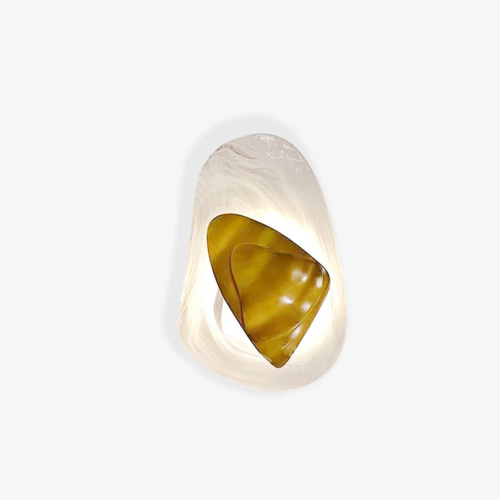 Gana Premium skandinavische Kunstglas-Wandleuchte