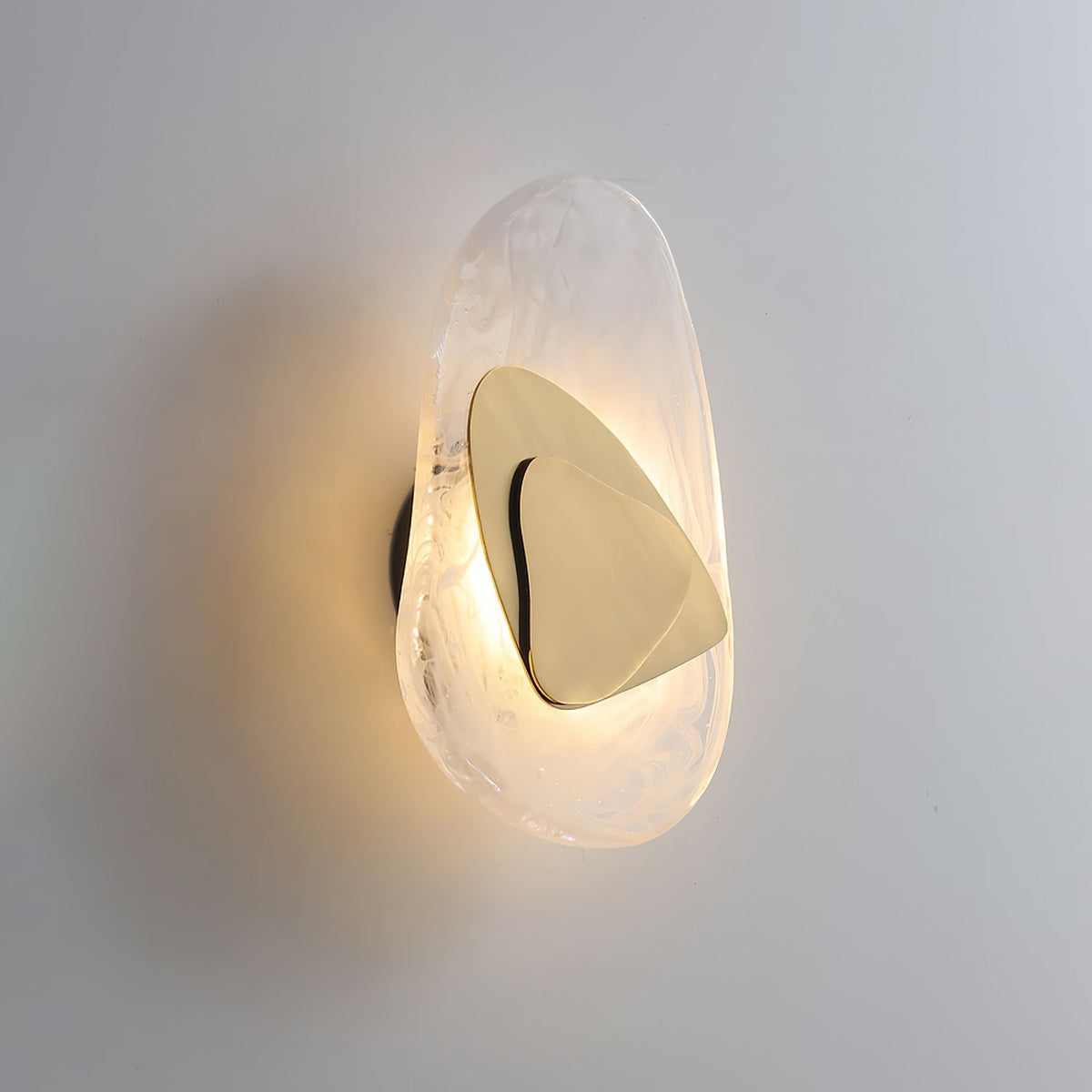 Gana Premium skandinavische Kunstglas-Wandleuchte