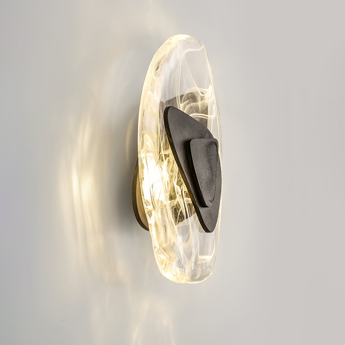 Gana Premium skandinavische Kunstglas-Wandleuchte