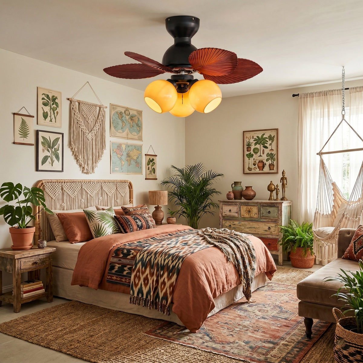 Ambrose Deckenventilator mit Beleuchtung
