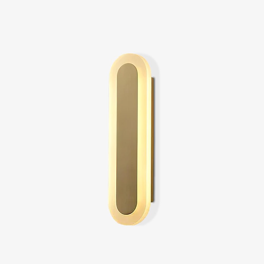 Solanelle zeitgenössische minimalistische Wandleuchte aus Messing