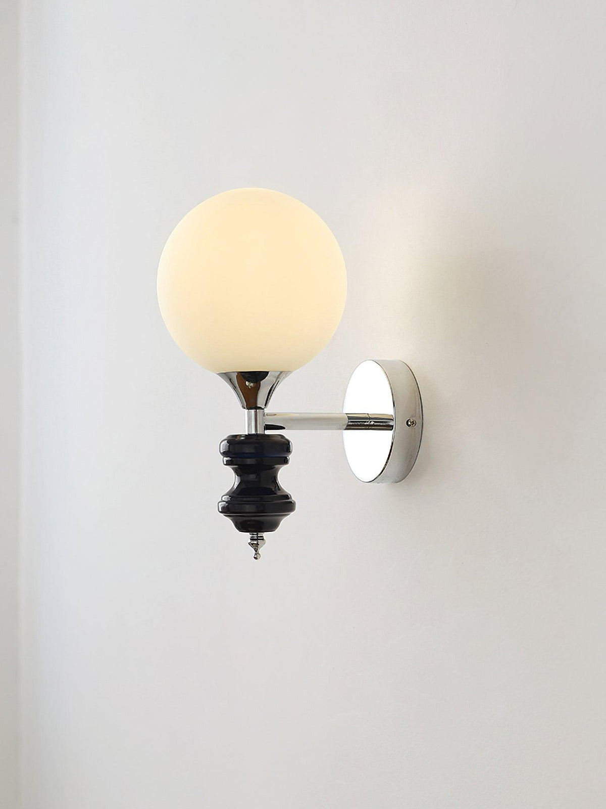 Sune Vintage-Wandleuchte aus Glas