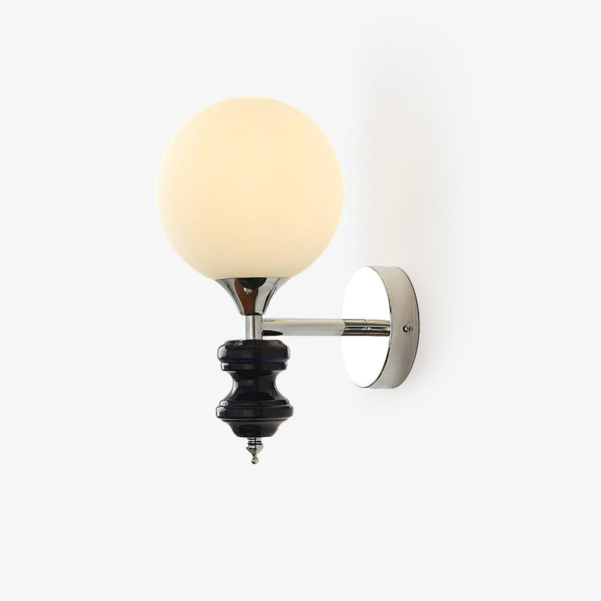Sune Vintage-Wandleuchte aus Glas