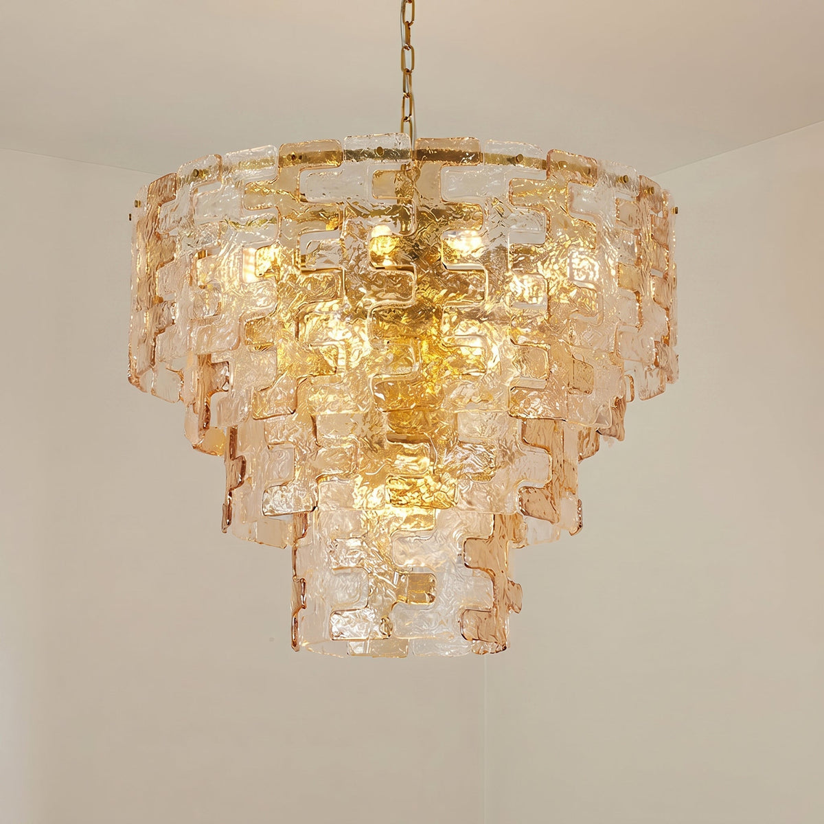 Kronleuchter aus Glas