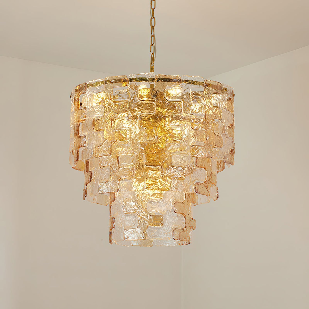 Kronleuchter aus Glas