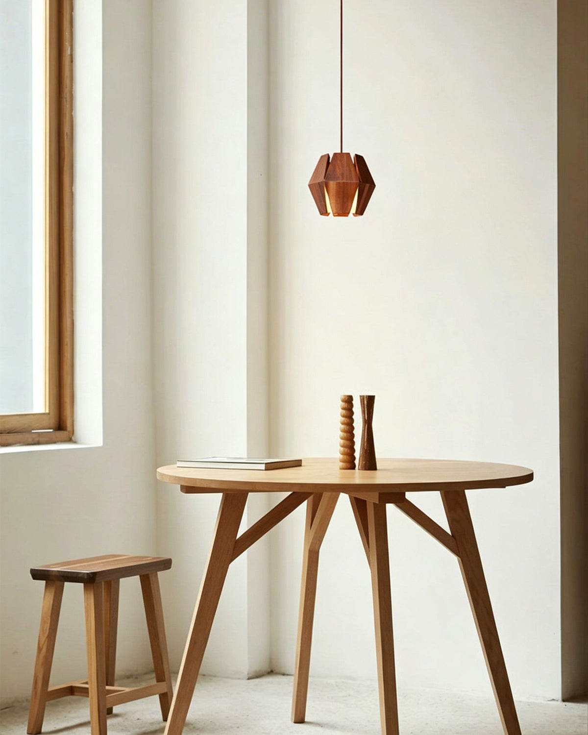 Kaden Pendelleuchte aus Holz