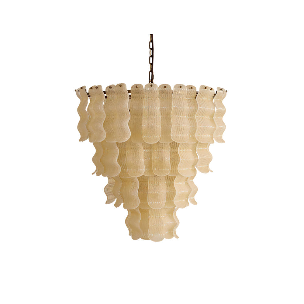 Viraiian Textured Wave Kronleuchter