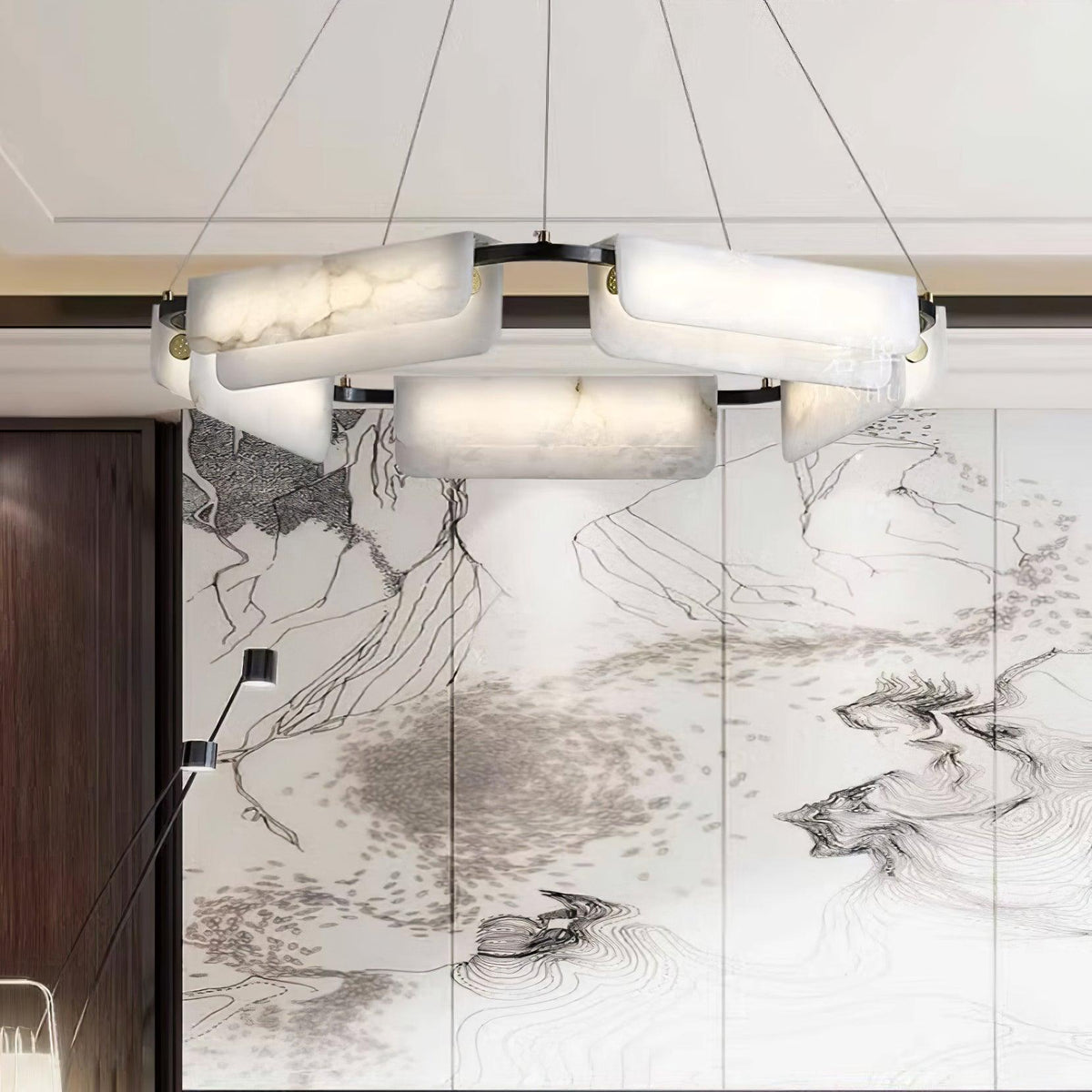 Circona Alabaster Pendelleuchte
