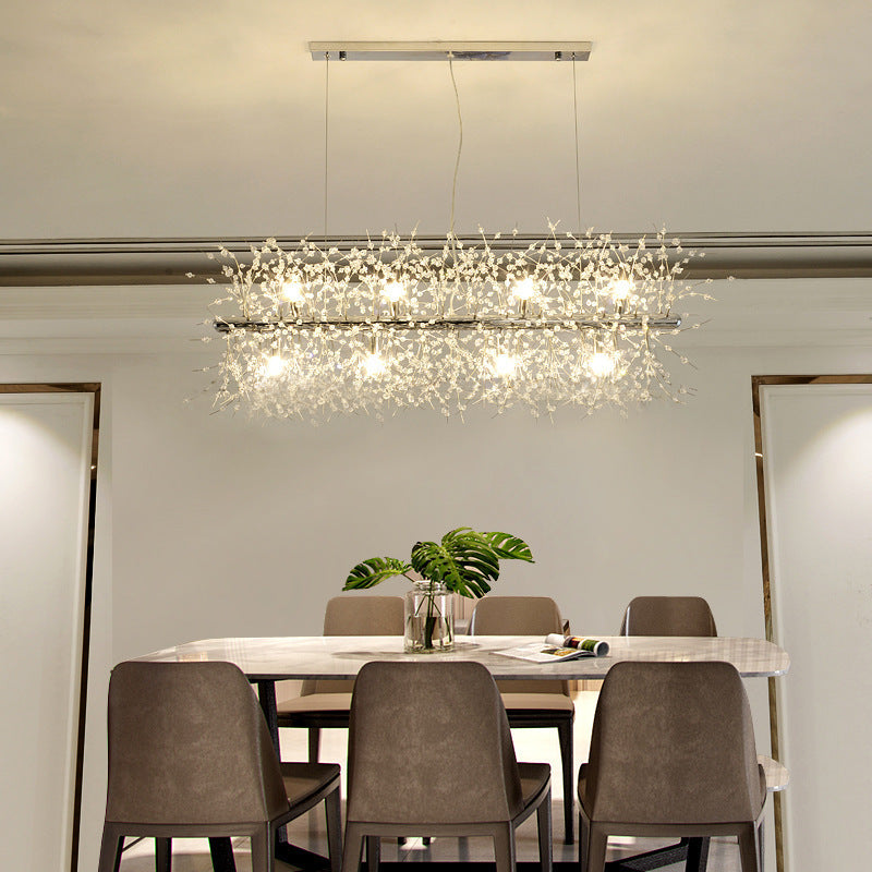 Kristy Pendelleuchte Hängelampe Gold Ess/Wohnzimmer Modern Design LED