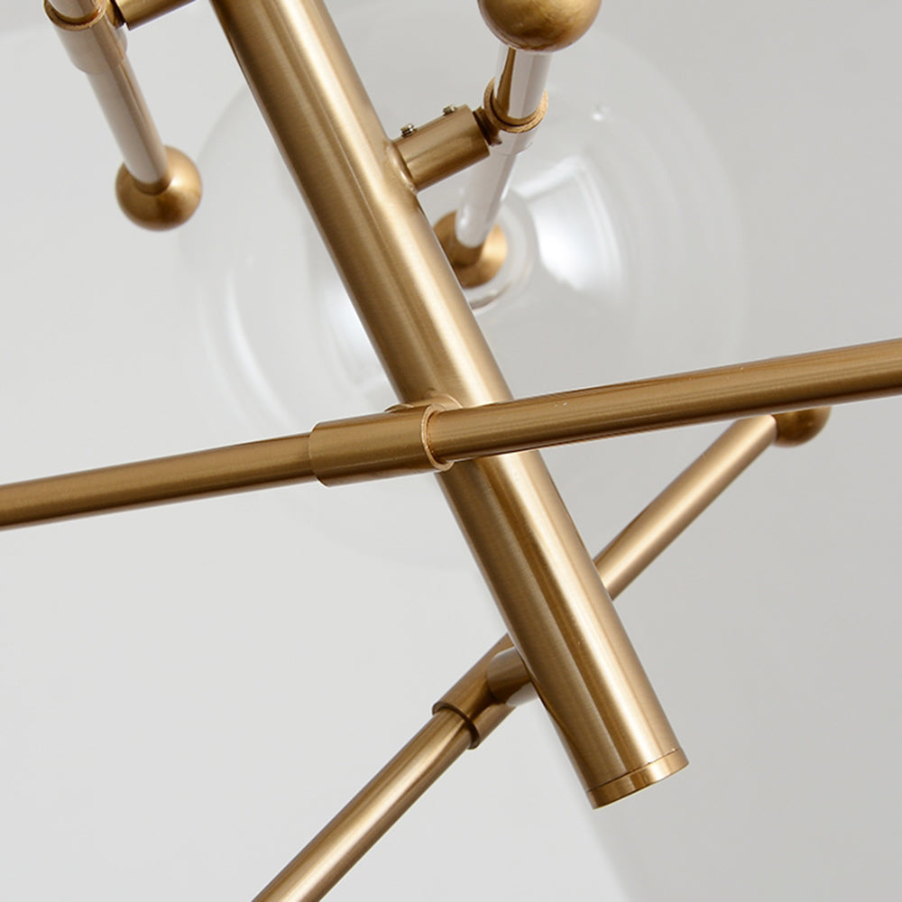 Valentina Luxus Pendelleuchte Wohnzimmer/Esszimmer Schwarz Glas