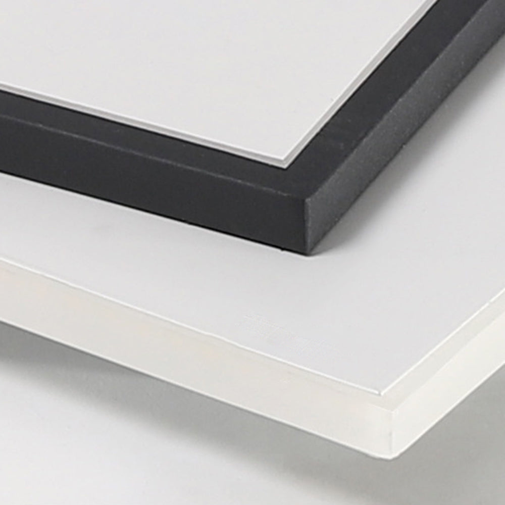 Arisha Modern LED Deckenleuchte Weiß Wohn/Schlafzimmer Metall&Acryl