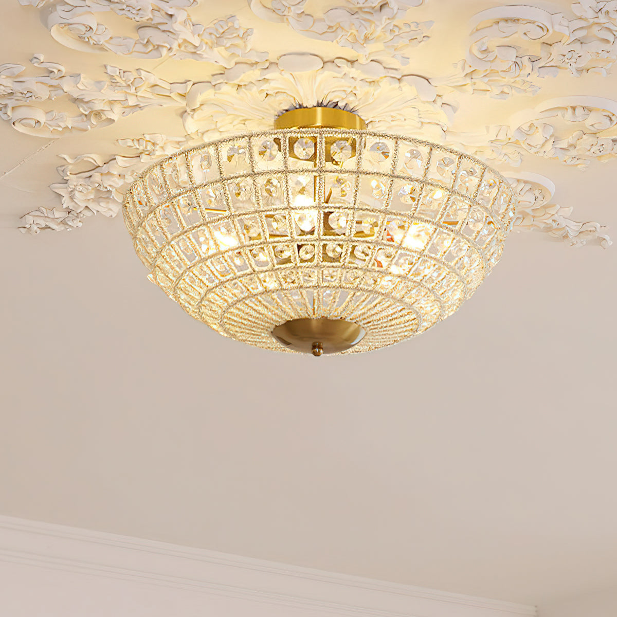 Luxelelle Kristall-Deckenleuchte
