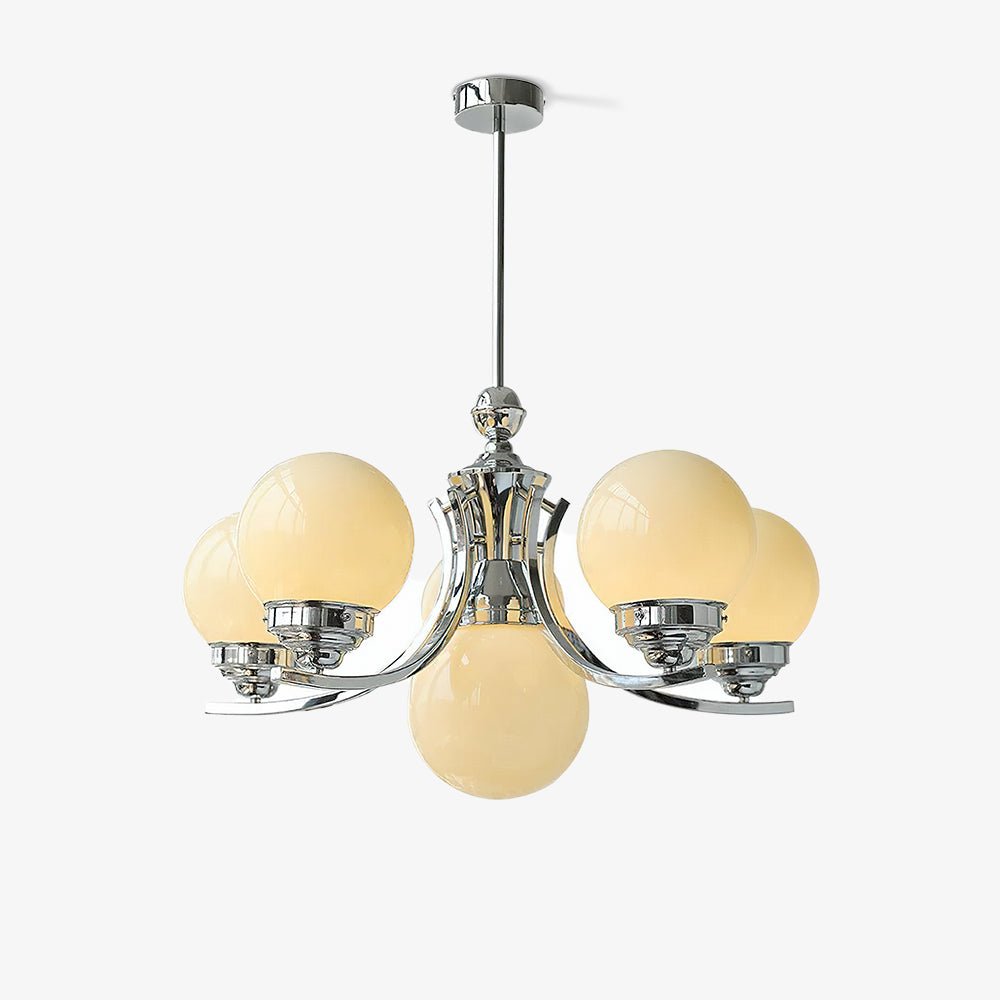 Dusk Kronleuchter Kugel Chrome moderne 5-Light