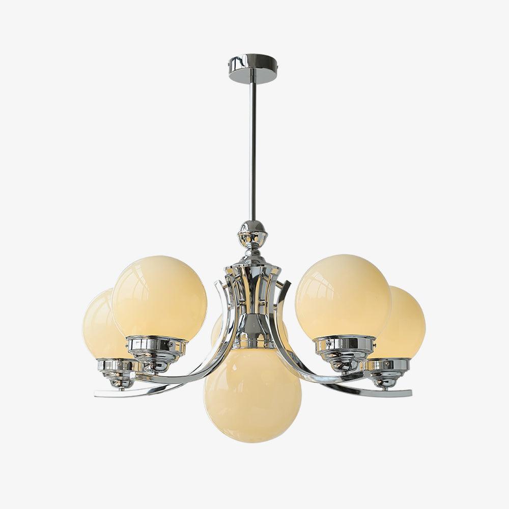 Dusk Kronleuchter Kugel Chrome moderne 5-Light